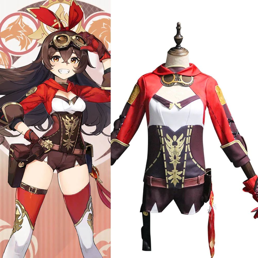 

Genshin Impact Amber Costume Cosplay Suit