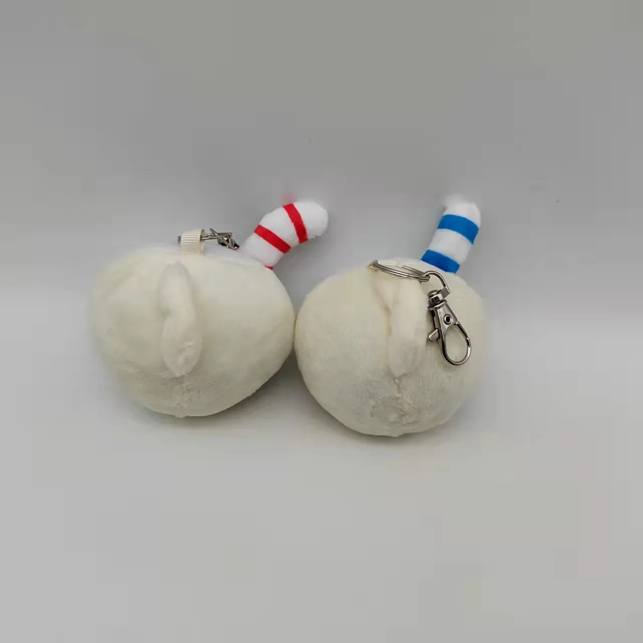 2 шт./лот 10 см игровая плюшевая игрушка с капюшоном Mugman плюшевые брелоки подвеска