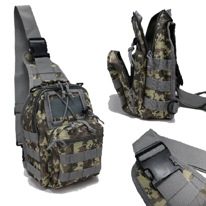 

Men's crossbody backpack hiking camping equipment outdoor military tactical sling sports travel backpack shoulder bag
