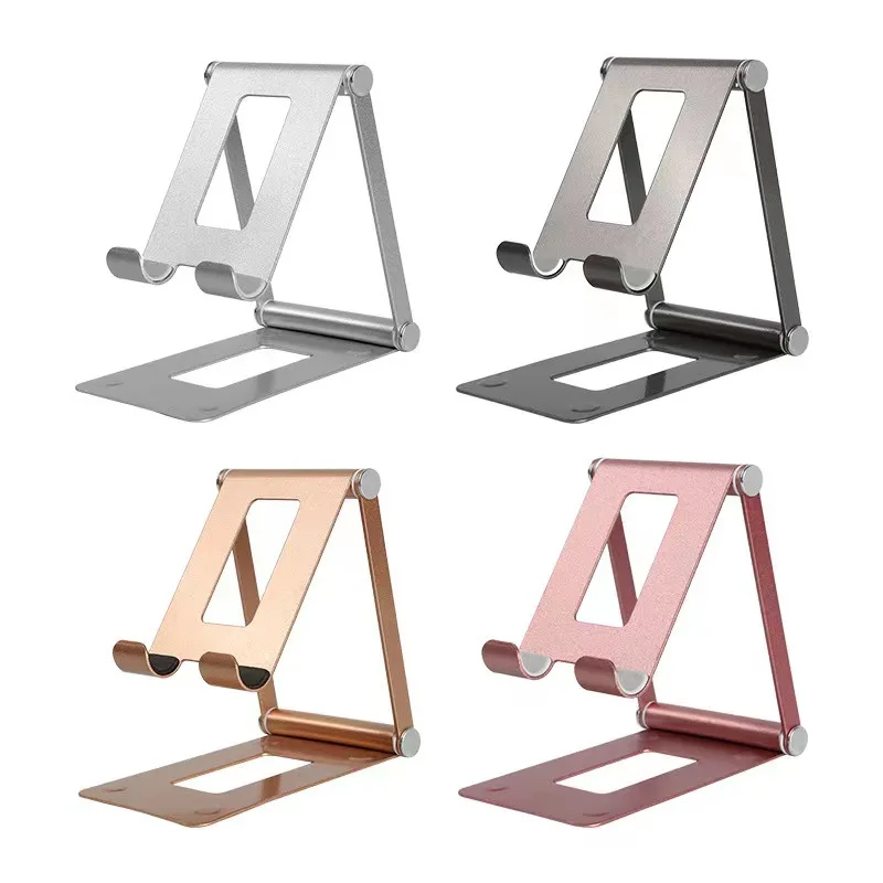 

Office Supplies Desktop Mount Desk Bracket Tablet Smartphone Organizer Aluminum Foldable Phone Holder Stand Adjustable Support