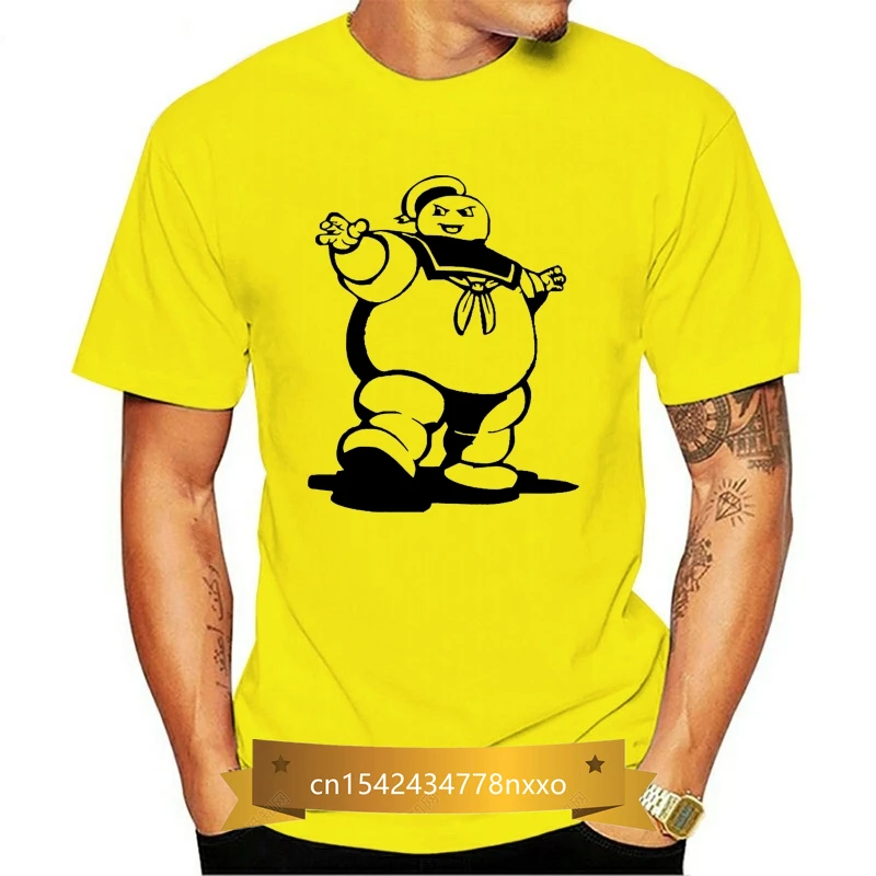 

MARSHMALLOW MAN MENS T SHIRT RETRO COMEDY FILM GHOSTBUSTER TOP CLASSIC S - 5XL Fashion Style Men Tee,Hip Hop Tee Shirt