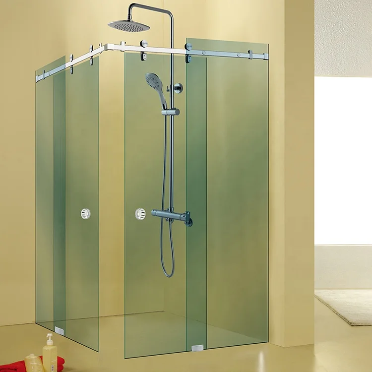 

Bathroom Sliding glass shower door hardware
