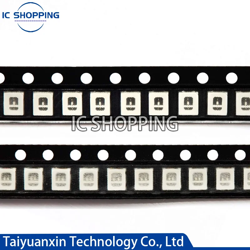 100PCS 2835 High Brightness SMD LED White Red Blue Green Yellow 0.2W Light Diode