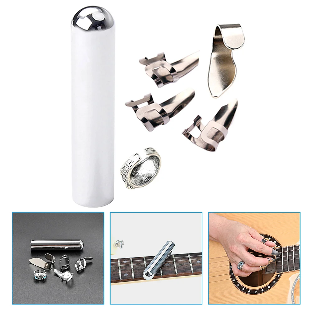

Guitar Bar Slide Metal Tone Practical Musical Instruments Parts Finger Picks Accessory
