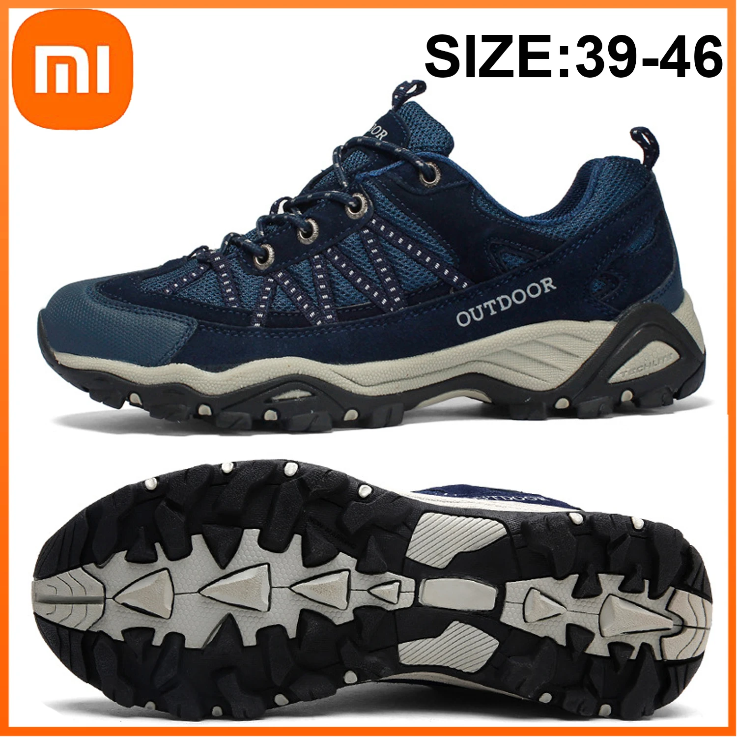 

Xiaomi Mijia Hiking Shoes Men Women Non-slip Breathable Tactical Climbing Trekking Shoes Unisex Outdoor Sneakers Walking Shoes