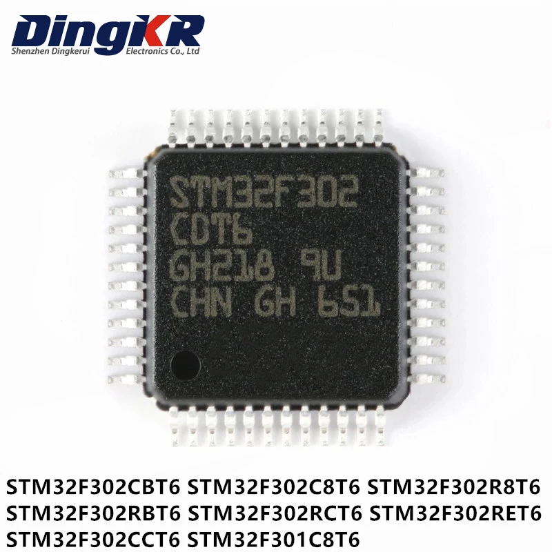 

Новинка, 10 ломтиков/аукцион, STM32F302CBT6 STM32F301C8T6 STM32F302CCT6 STM32F302R8T6 STM32F302RBT6 STM32F302RCT6 STM32F302RET6
