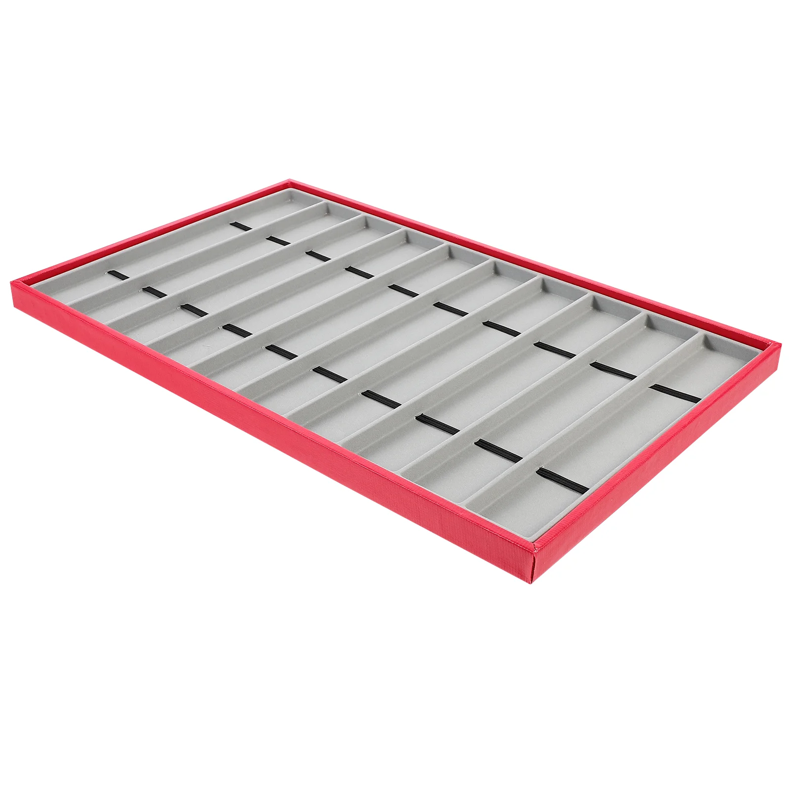 

Watch Tray Jewelry Organizer Display Case Storage Bangle Slotted Box Wooden Stand Trays Presentation Collector Lockable