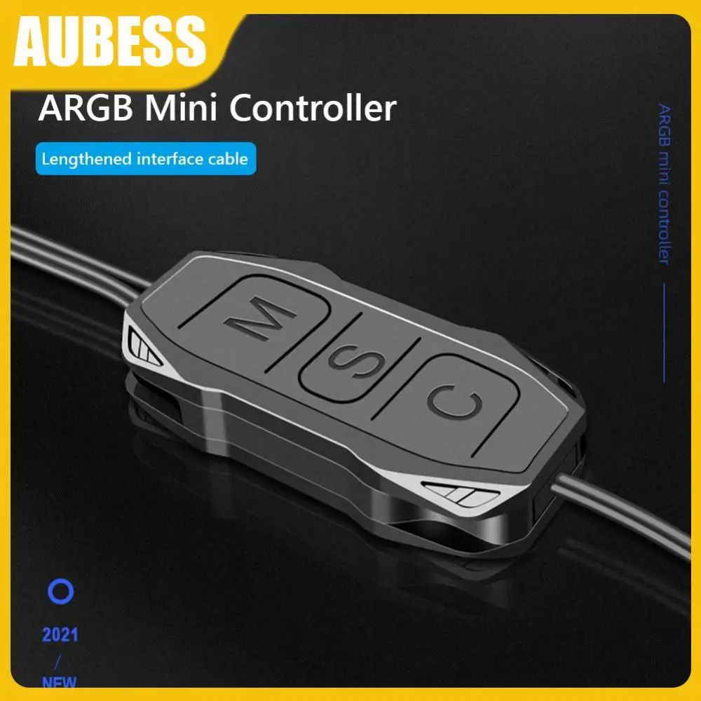 

Mini Mini Control Hub Adapter Rgb Sync Controller Rgb Controller Cable Or Cooling Fan Light Strip Argb Sync Controller Argb Rgb