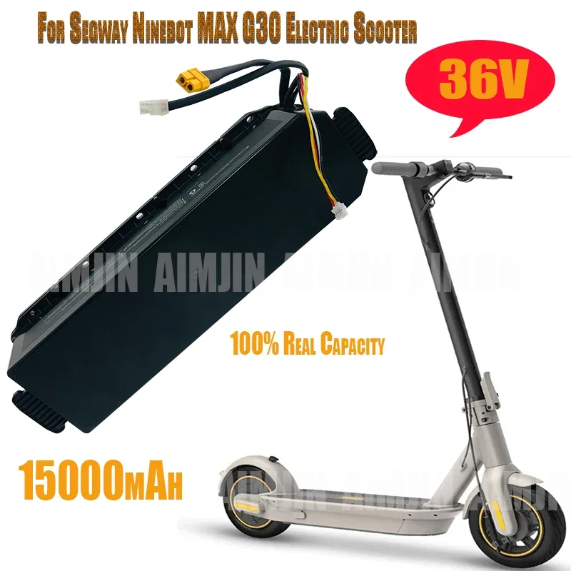 

36V 15000mAH 540wH 18650 Li-ion Battery Pack For Segway Ninebot MAX G30 350W Electric Scooter Special