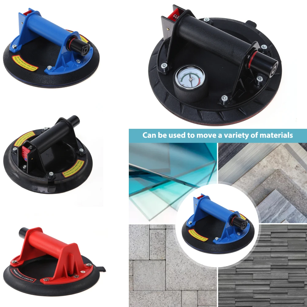 

8 Inch Air Pump Vacuum Suction Cup with Copper Handle Heavy Duty LifterLarge Bearing Capacity for Granite Tile Glass Manual Lift