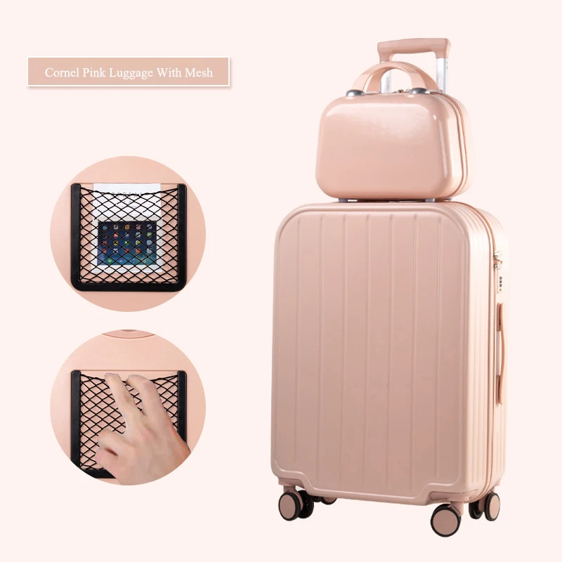 Cheap Price Good Quality Trolley Bag Travel Luggage Bags Suitcase With Handbags For Lady enlarge