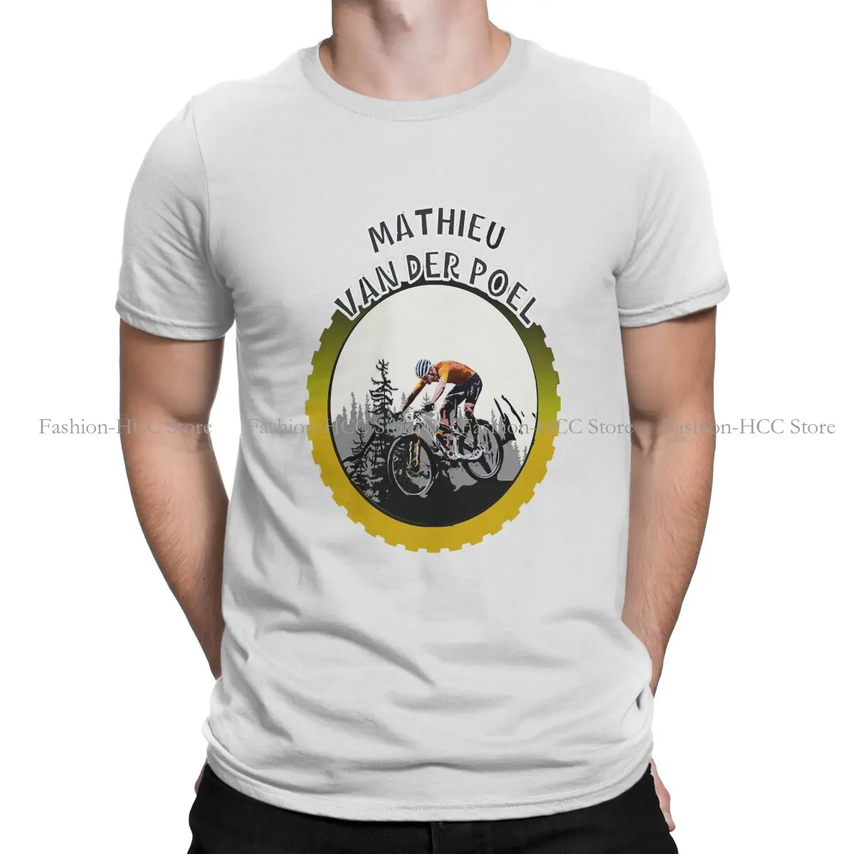 

Van Der Poel Crewneck Original TShirts Mountain Biker mtblife Personalize Homme T Shirt Hipster Clothing 6XL