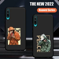 fashion boy cool pattern luxury cover silicone for huawei honor 8 lite 8c 9x 9 10 lite 20 pro v20 10i 20i 30 pro 30s phone case