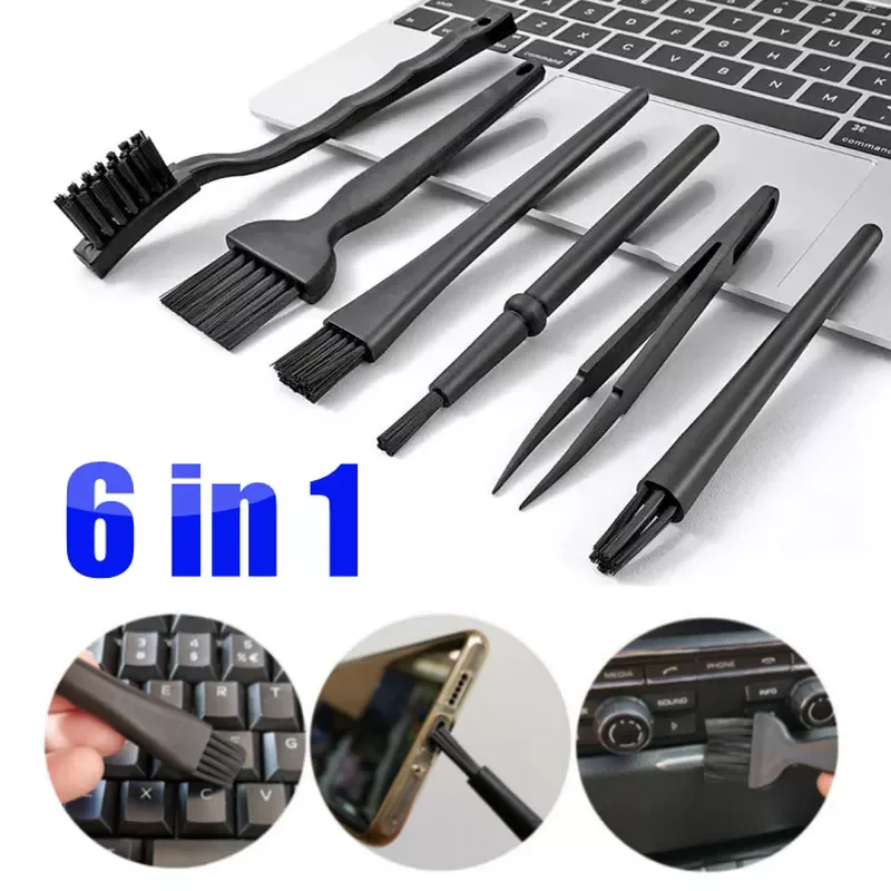 

IN 1 Professional Laptop Keyboard Cleaning Kit Computer Mobile Phone Dust Brushes Cleaner Portable Anti Static Keyboard Brush