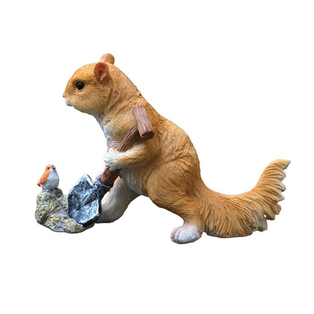 

Фигурка животного из смолы, украшение в виде ветки для дома и офиса, симпатичное украшение для домашних животных, простой стиль