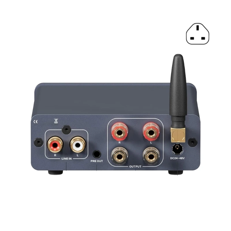 Аудиоприемник BT20A 300Wx2 TPA3255 Bluetoothсовместимый 5.0 домашний аудио стерео 2-канальный