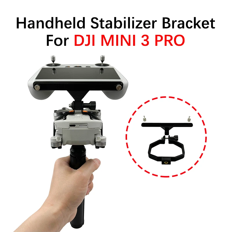 

For DJI Mini 3 Pro Handheld Retrofit Stand Tripod Holder 1/4 Screw Connector Accessories for DJI Mini 3 Pro Handheld Stand