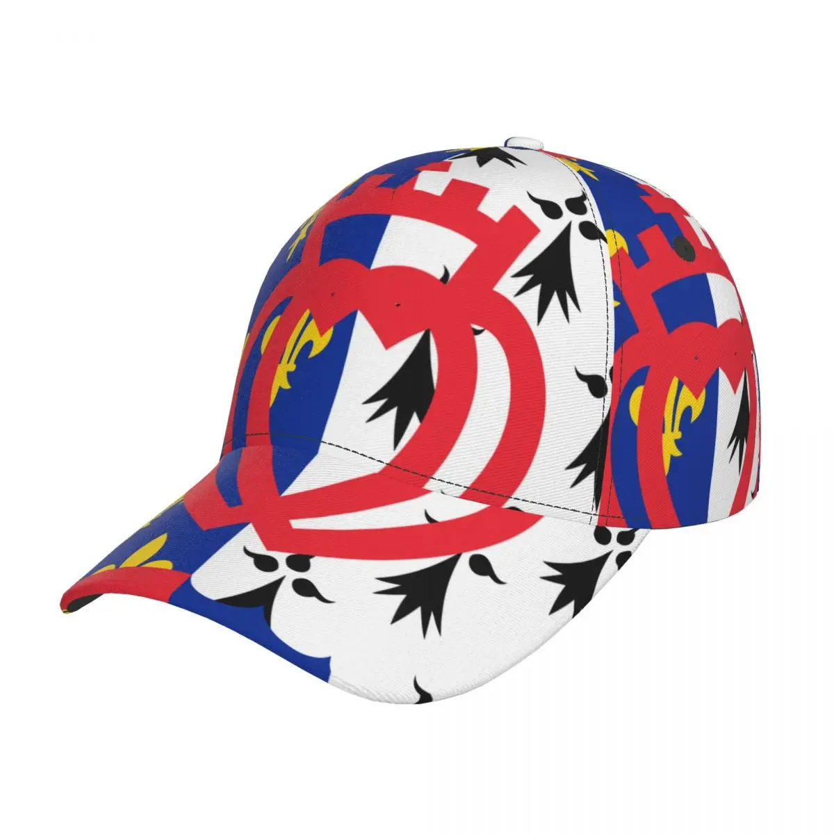 Baseball Cap Sports Flag Of Pays De La Loire Casual Snapback Hat Fashion Outdoor Hip Hop Hats For Men Women Unisex