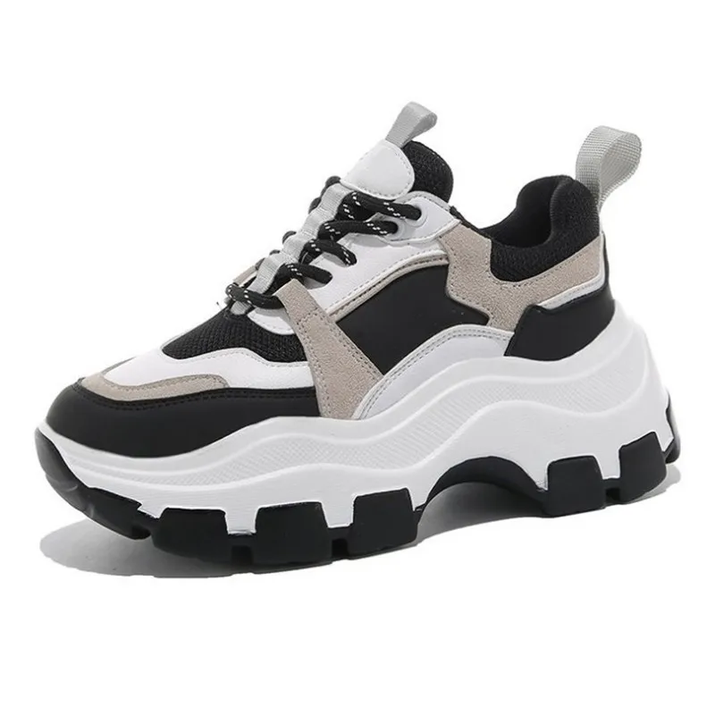 

Sneakers Women's Spring Designer sneakers Height Increasing white black autumn Chunky Shoes Breathable Leisure Zapatillas Mujer