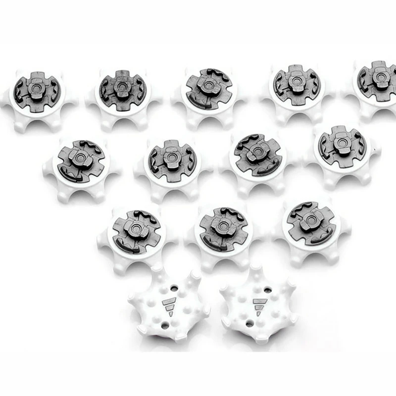 

28X Golf Shoe Spikes Golf Shoes Tooth Golf Shoe Spikes Replacements Easy Replacement Fits Most Golf Shoes Models