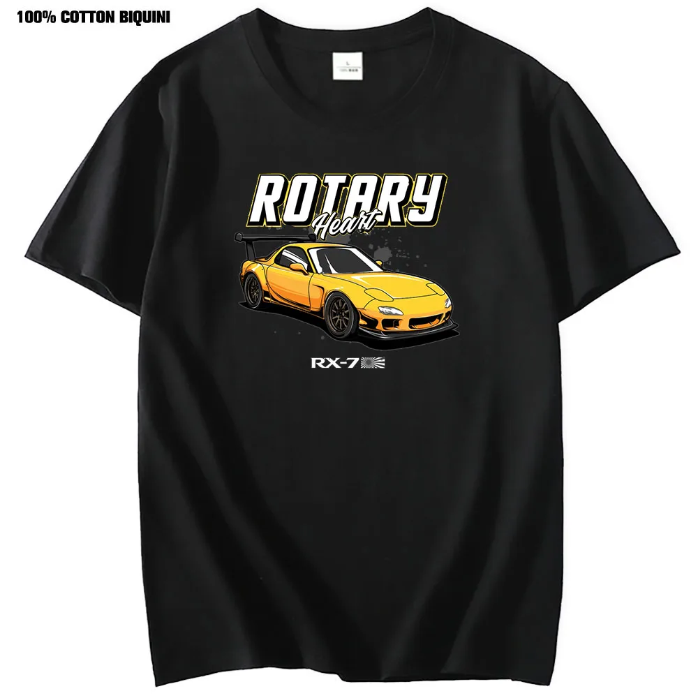 

Футболка JDM мужская с круглым вырезом, топ с коротким рукавом, с графическим принтом, автостайлинг, уличная одежда