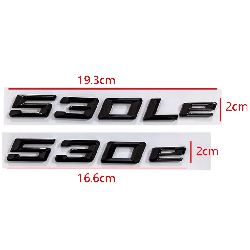 ABS автомобильный значок с буквенным принтом наклейка на задний багажник эмблема