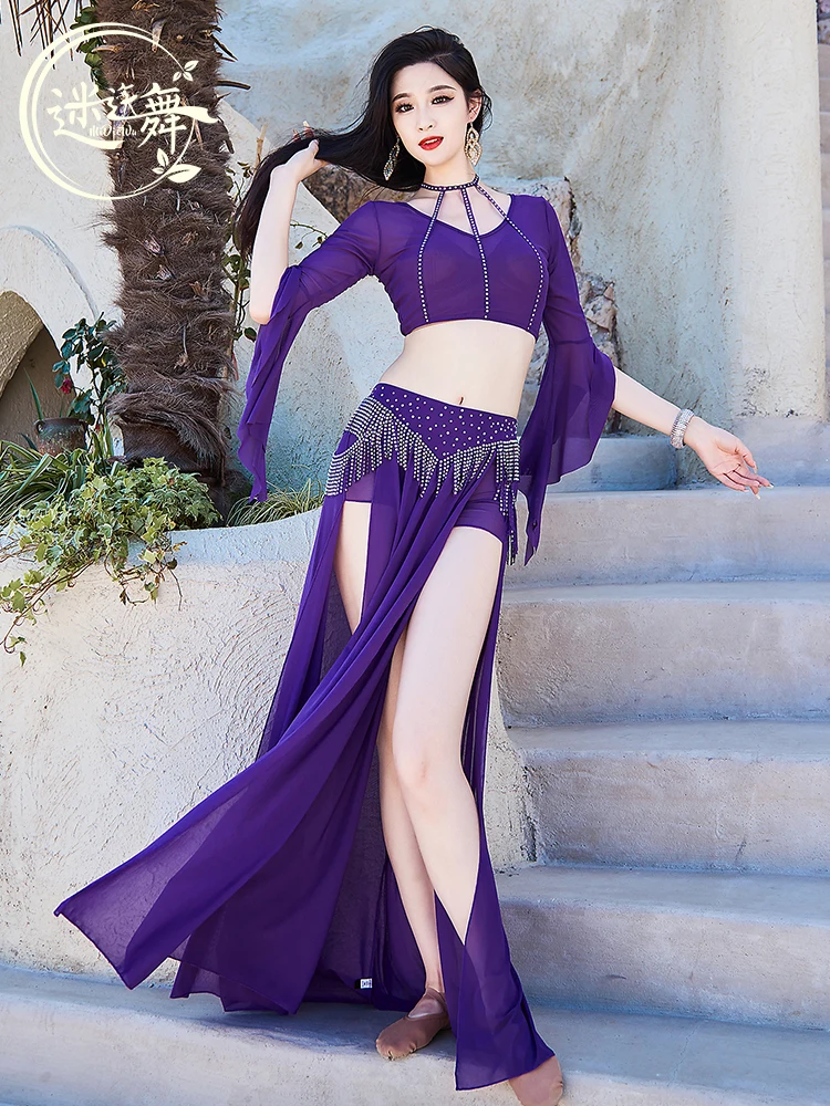 2025 танцевальная оригинальная новая одежда для танца живота легкая роскошная