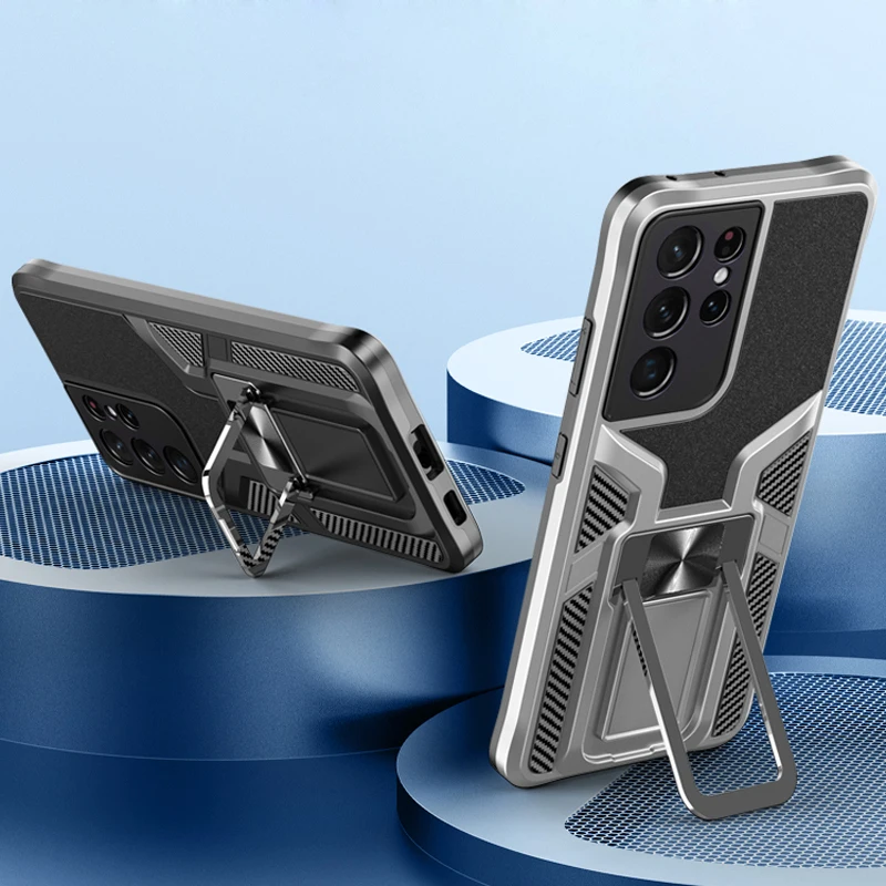 

Shockproof Magnetic Case For Samsung Galaxy S22 S21 Note 20 Ultra Note20 S20 S 21 Plus A52 A72 A 52 72 Stand Holder Full Covers
