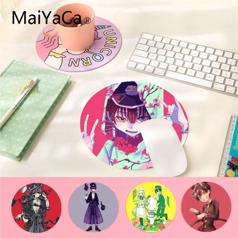 

MaiYaCa Your Own Mats Toilet-bound Hanako-kun Natural Rubber Gaming mousepad Desk Mat gaming Mousepad Rug For PC Laptop Notebook