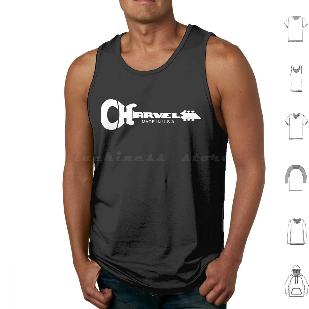 Фото Бестселлер-Charvel Logo Merchandise Essential Майки с принтом из хлопка Бестселлер Charvel Logo Essential №1