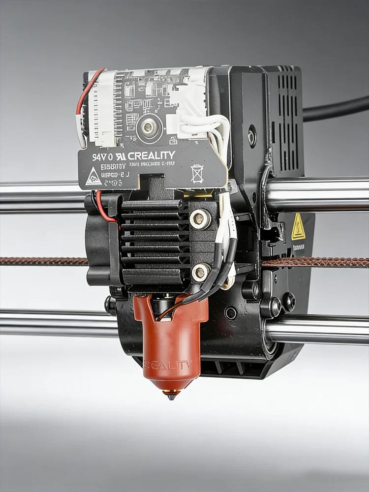 Фото Creality Ender 3 V3/3 V3 Plus Официальный комплект керамического нагревательного блока Unicorn Быстросменная насадка 0,4 мм для 3D-принтера Ender 3 V3 Hotend №5
