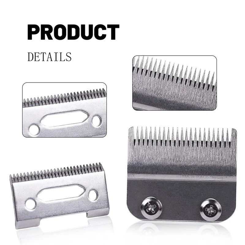 2 комплекта профессиональных регулируемых лезвий для стрижки волос из