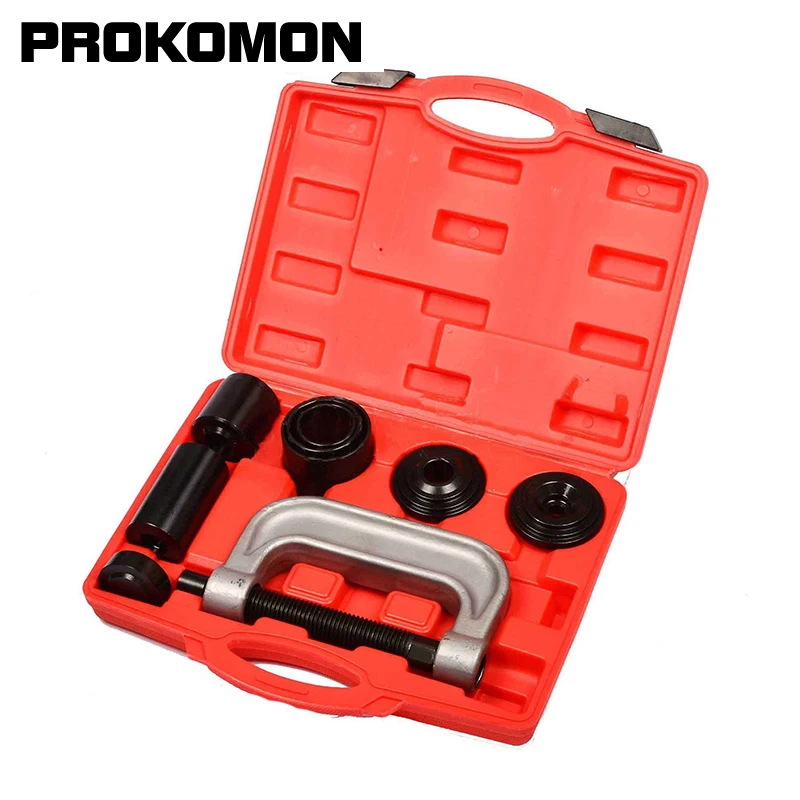 

Prokomon 4-in-1 Ball Joint Service Tool Kit C Frame Press 2WD&4WD Vehicles Truck Brake Anchor Pin Remover Installer Toolkit