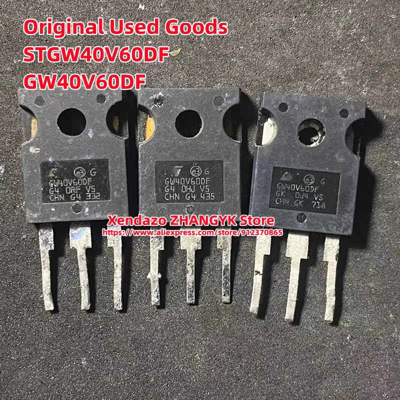 

Original STGW40V60DF GW40V60DF 600V 40A IGBT TO-247 10PCS/LOT