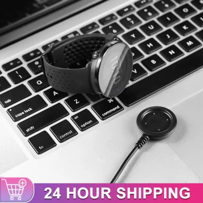 

3/5/8PCS 1m For Polar Vantage M2/v Charging Adapter Magnetic Charger Fast Charging Charging Dock Base Charging Cable
