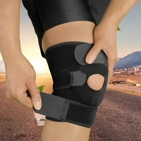 1pc knee brace support sleeve adjustable open patella stabilizer protector nylon wrap for arthritis meniscus tear running sports
