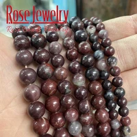 natural round smooth purple aventurine jades loose beads for jewelry making diy bracelet 15strand wholesale price 681012mm
