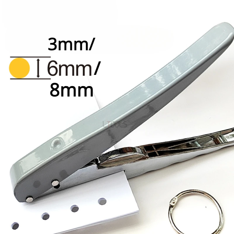 

Edge Banding Punching Pliers 3mm/6mm/8mm Credit Card Photo Paper Punch Manual Pincers Woodworking Screw Hole/Hat Masking Tools