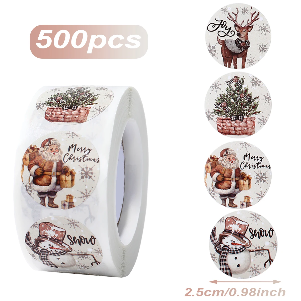 

Рождественские наклейки FENGRISE