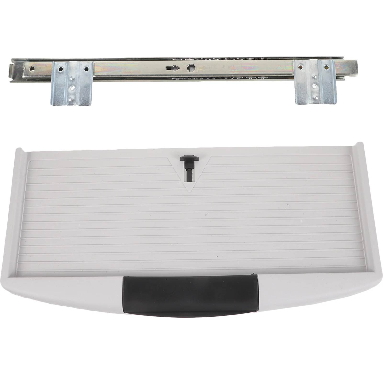 

Office Desk Accessories Keyboard Shelf Mount Tray Abs Holder Drawer Slide Stand Sliding Pull Out Slides
