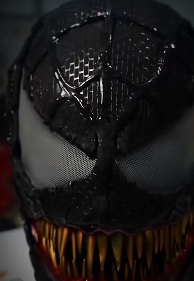 Костюм Человека-паука Marvel Venom с маской подвижный подбородок 1:1 3D цветной печать