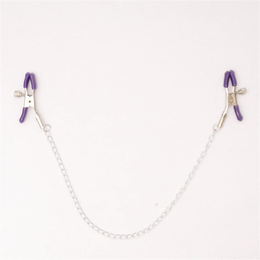 Зажимы для сосков из нержавеющей стали с цепочкой зажим губной губы груди игры