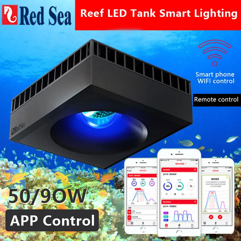 For Saltwater Marine Sea Water Aquarium Fish Tank Led Lighting Lamp