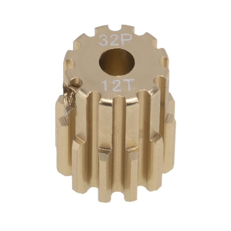 

32P M0.8 3.175Mm Aluminum Alloy Metal Pinion Motor Gear For 1/10 1/8 RC Model Car Motor