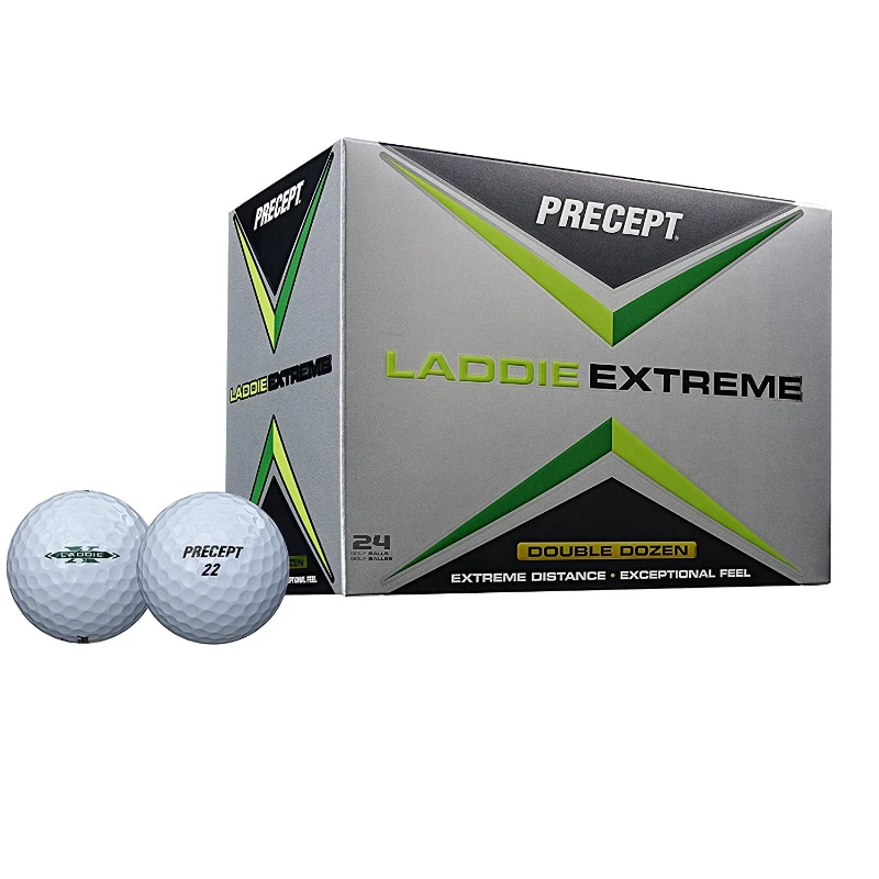 Golf 2017 Precept Laddie Extreme Golf Balls, Prior Generation, 24 Pack