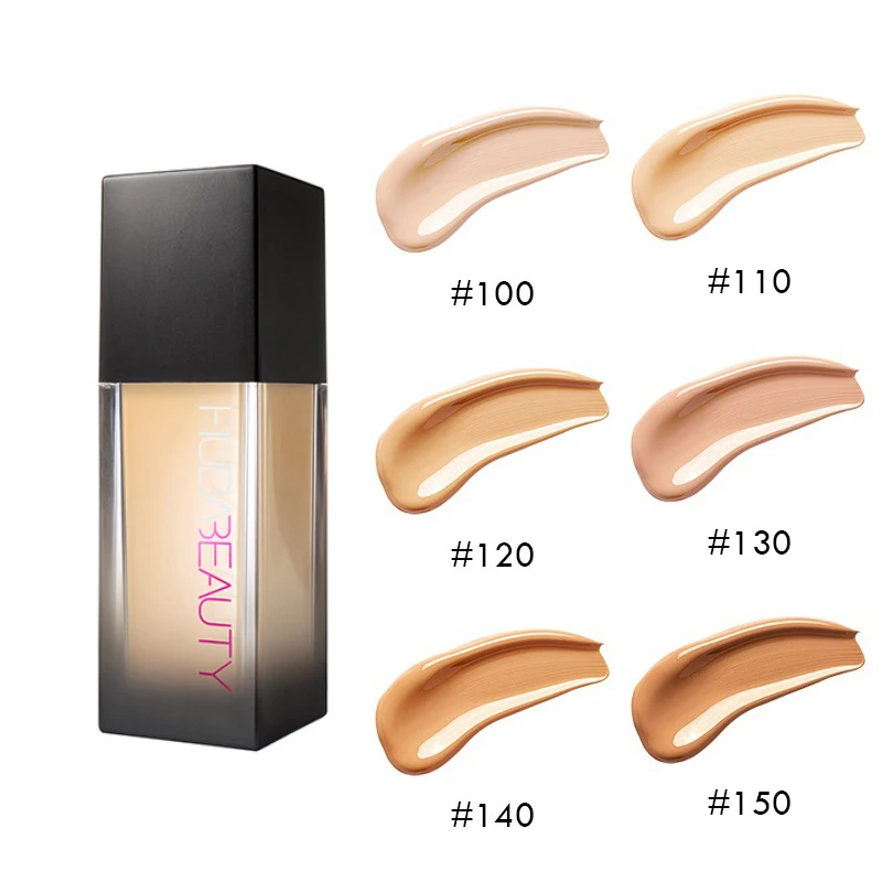 

34ml HUDA Flawless Liquid Foundation Matte Concealer Nourishing Long-Lasting Facial Makeup Concealed Pores Breathable Cosmetics