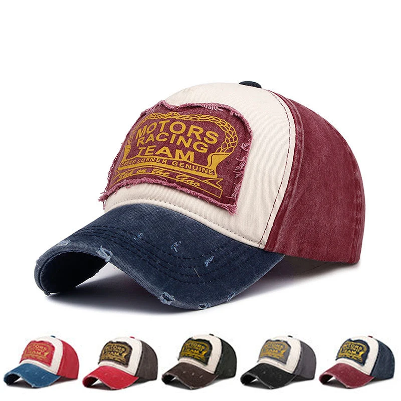 

Spring Cotton Baseball Men's Caps Snapback Fashion Outdoor Baseball Cap for Women Casual Retro Embroidery Hat HipHop Rebound Cap