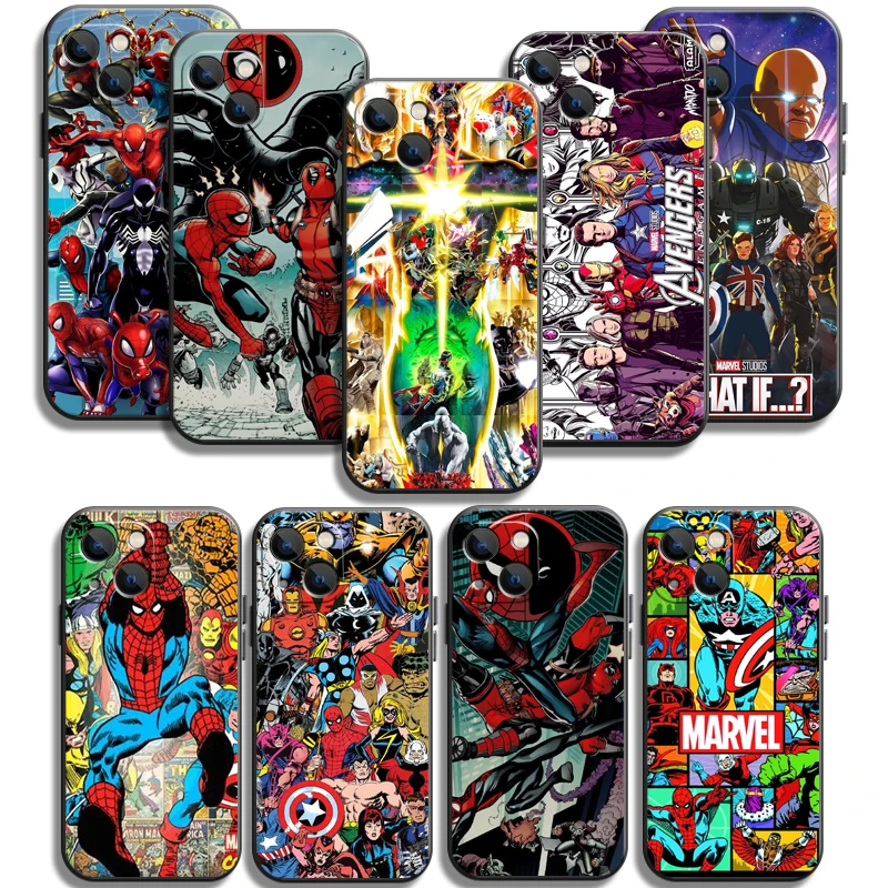 

Marvel Anime America Phone Cases For iPhone 7 8 SE2020 7 8 Plus 6 6s 6 6s Plus X XR XS MAX Carcasa Coque Funda Soft TPU