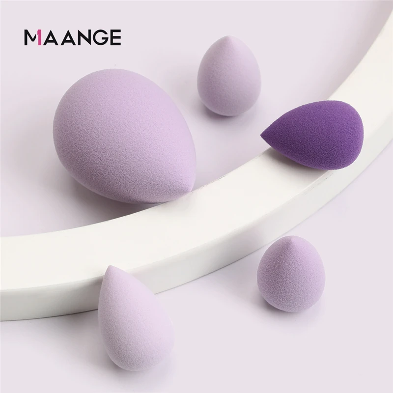 5Pcs Makeup Sponge Set Blender Tools Beauty Cosmetics Puff Face Foundation Blending for Liquid Cream and Powder New |