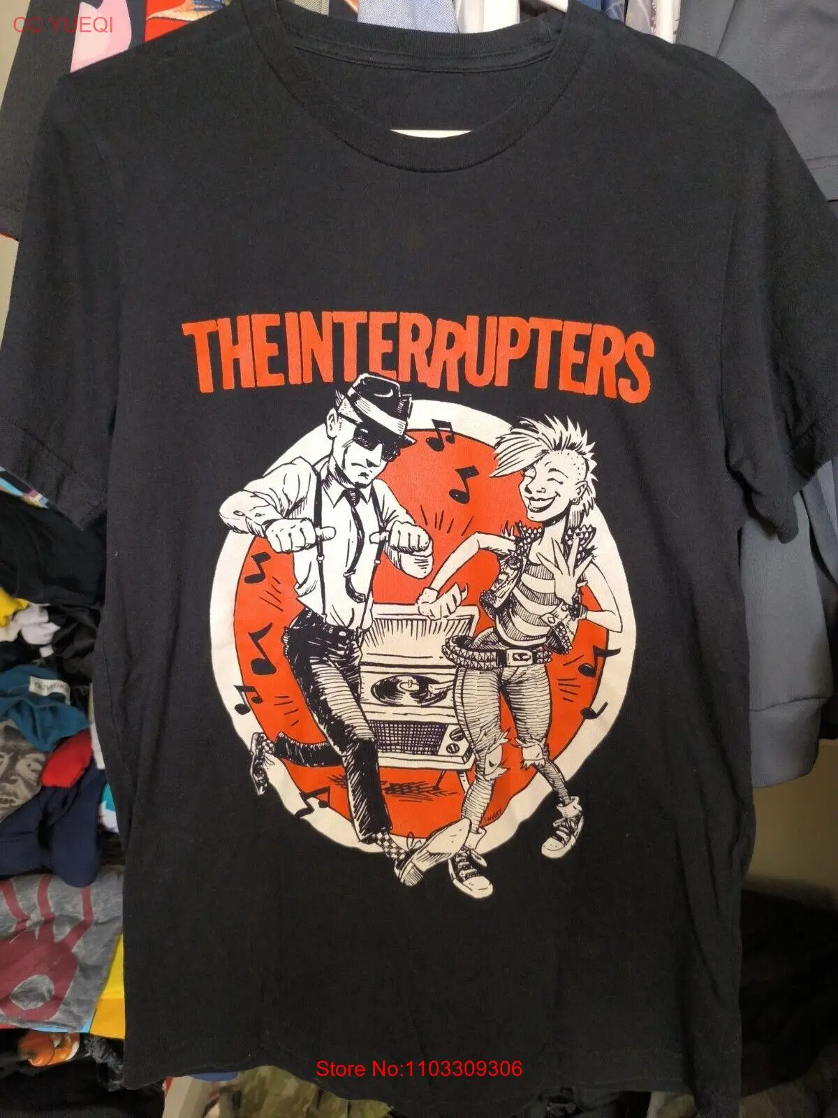 Двухсторонняя маленькая футболка The 140 ska 2016